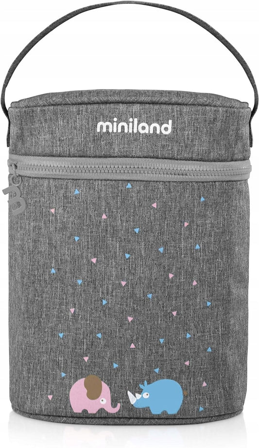 MINILAND Thermibag Double SACO TERMOISOLANTE para biberões 2x 500 ml