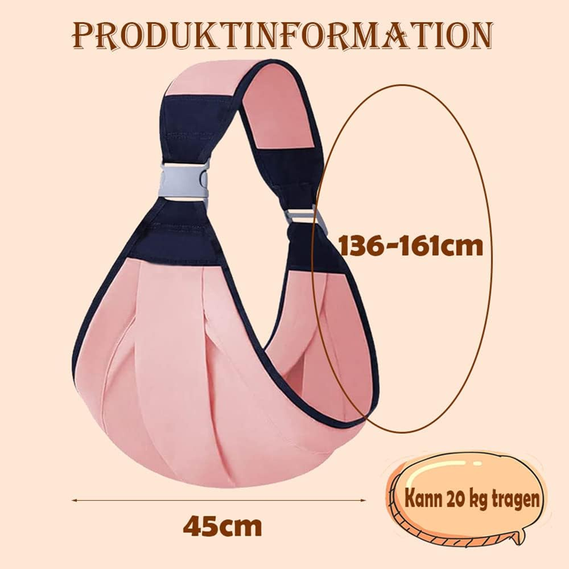 GUBBY GUPS nosič OPASOK šatka do 15kg
