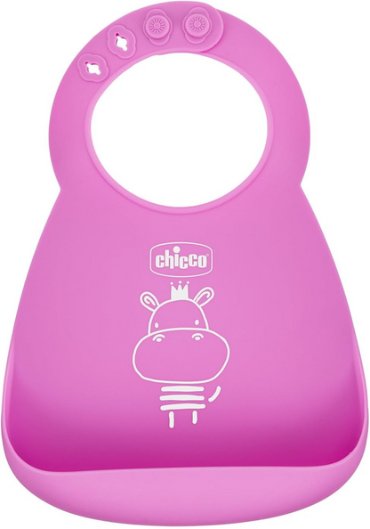 CHICCO zestaw EASY START miseczka z przyssawką łyżeczka śliniak 6msc+