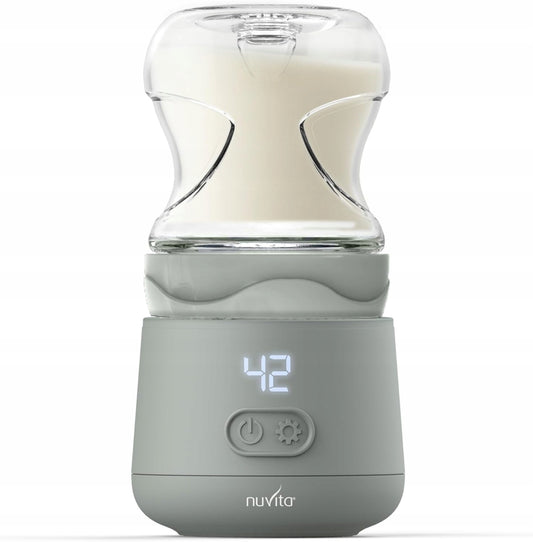NUVITA Warm'N'Go chauffe-biberon de voyage pour bouteilles de différentes marques 9 x 7,5 cm