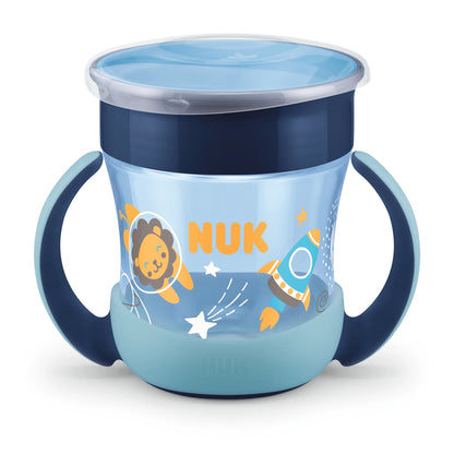 NUK Mini Magic Cup gobelet anti-fuite qui brille dans le noir 360° 160 ml 6 mois+