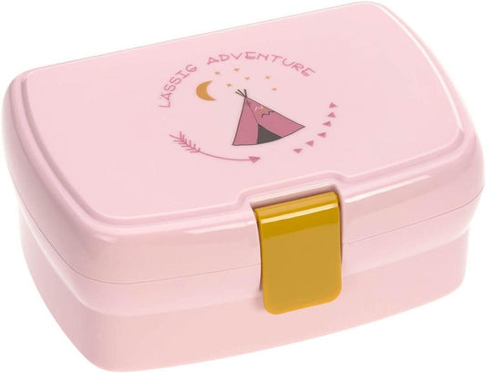 LASSIG lunch box with rainbow motif