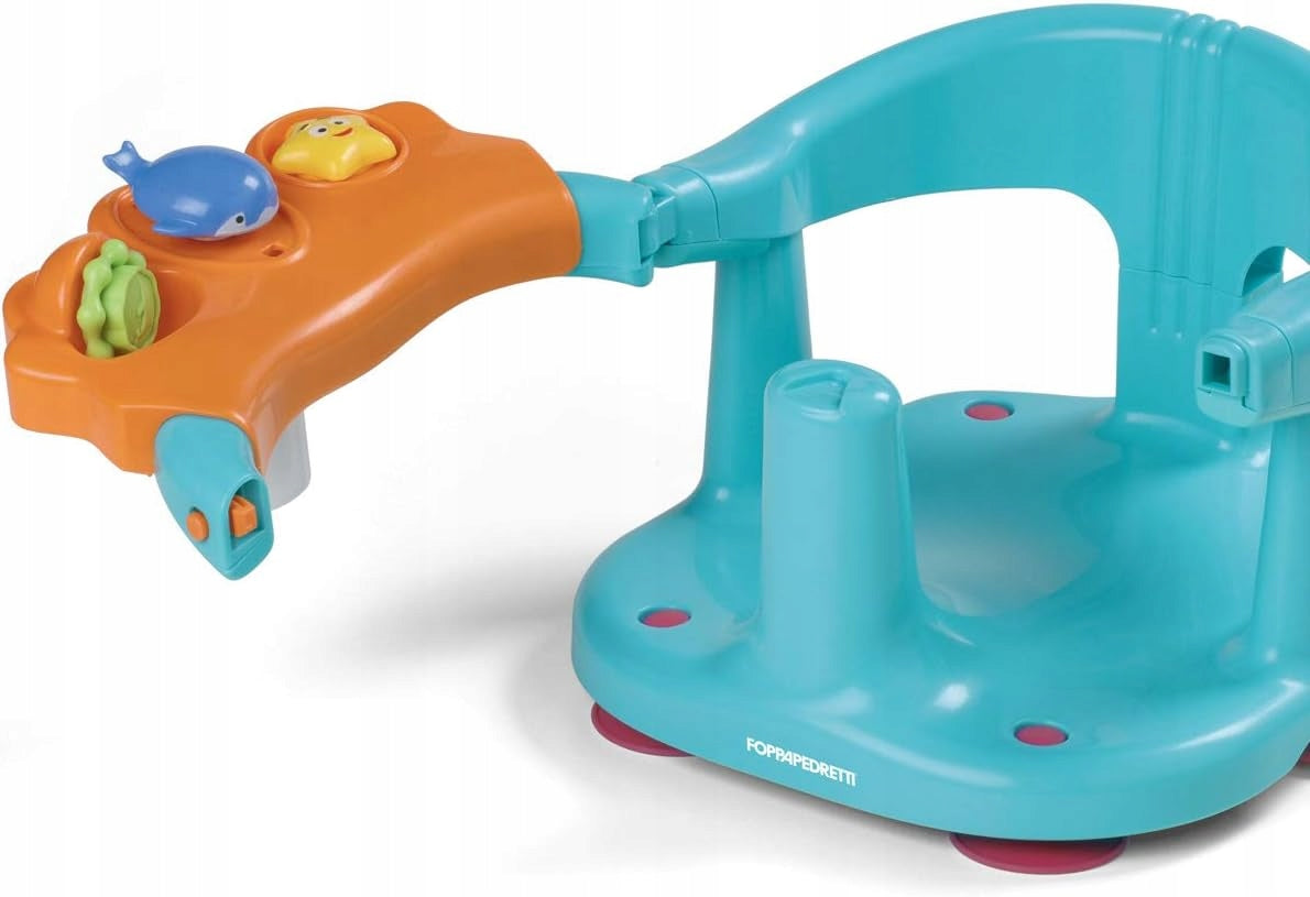 FOPPAPEDRETTI krzesełko do kąpieli 13kg, fotelik kąpielowy TUFFETTO 6-16 m, polipropylen BPA free
