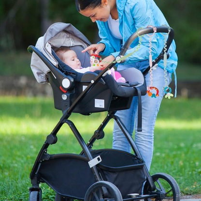 STRAPS FOR BABY attache-tétine en silicone, attache pour anneau de dentition et jouets 30 cm