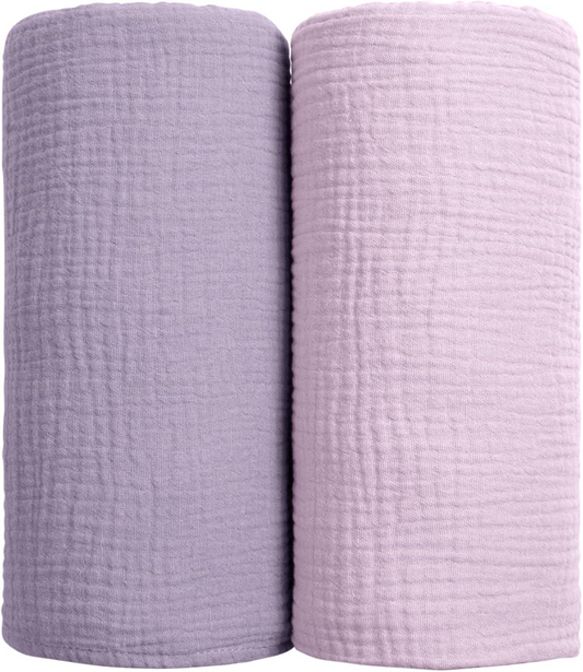LULU MOON langes emmaillotants en coton 100x100