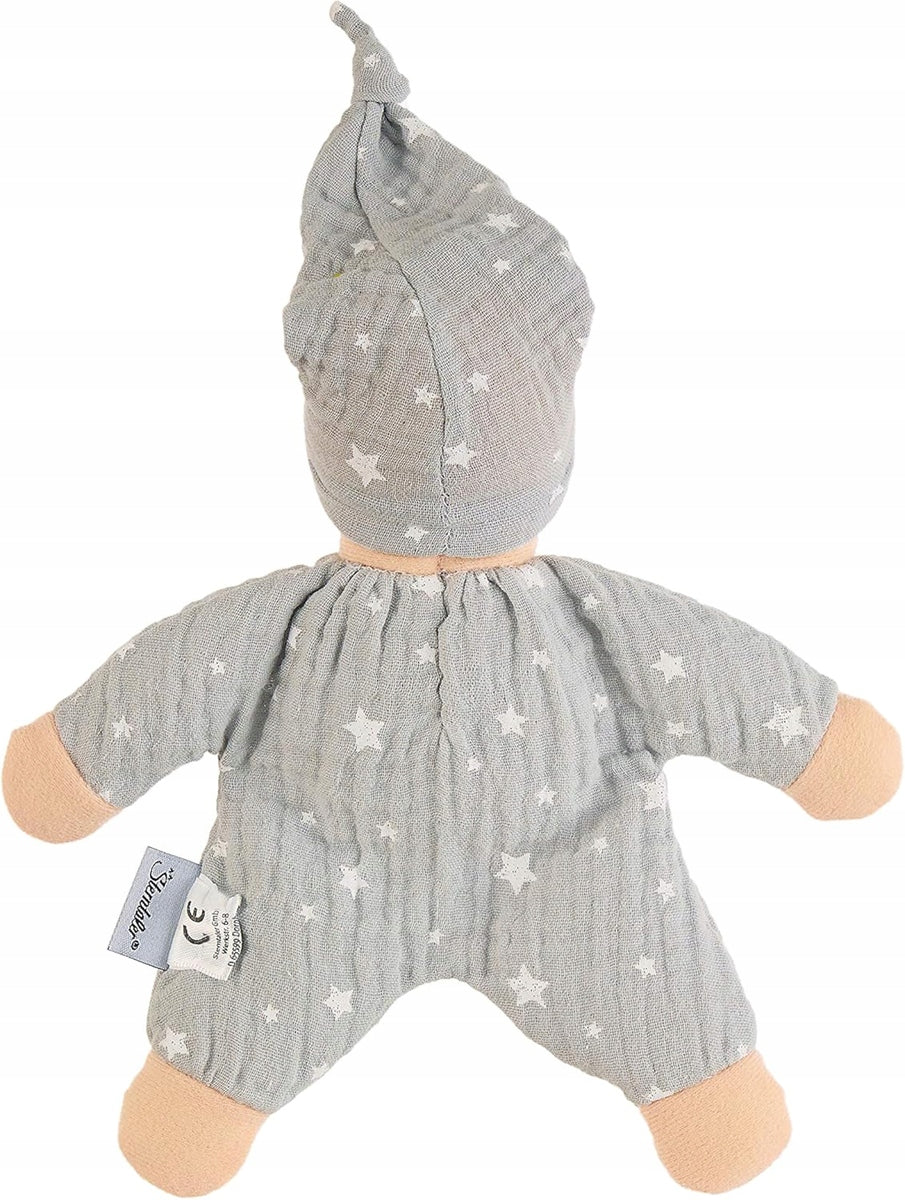 STERNTALER Heiko poupée doudou avec hochet 17 cm