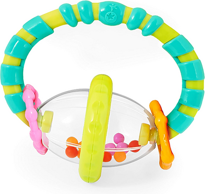 BRIGHT STARTS Soothers & Shakers zestaw zabawek dla niemowląt 7 sztuk 6 m+