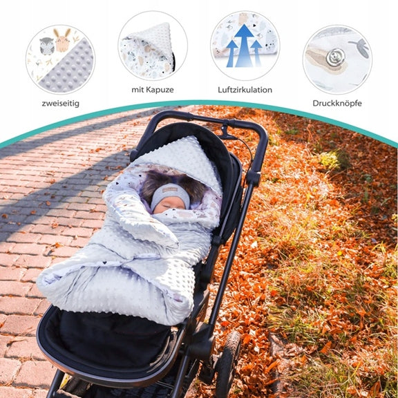 TOTSY BABY zavinovačka do autosedačky a kočíka
