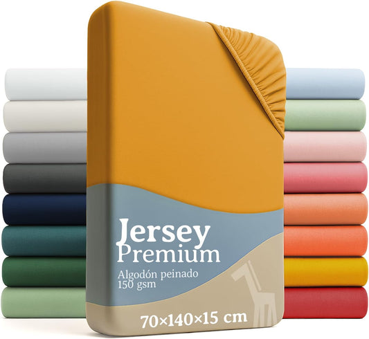 Drap housse LALENI avec élastiques 60/120 70/140 x2pcs.