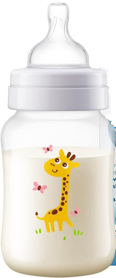 PHILIPS AVENT SCF821/12 biberon 260 ml tétine 2 débit moyen 3 m+