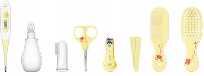 PHILIPS AVENT zestaw do pielęgnacji dziecka + etui, termometr, aspirator, nożyczki, cążki, szczotka i grzebień