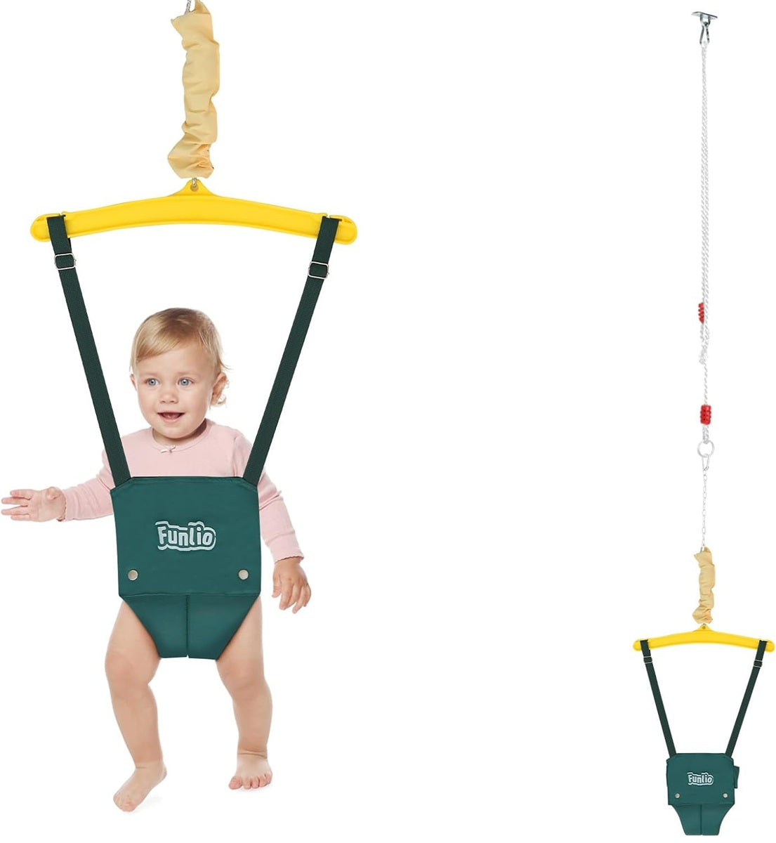 FUNLIO Sauteur de cadre 6-24 m jusqu'à 22 kg
