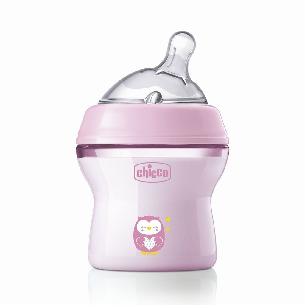 Μπιμπερό CHICCO NaturalFeeling 150 ml 0+ με αργή ροή – φωτογραφία προϊόντος 2