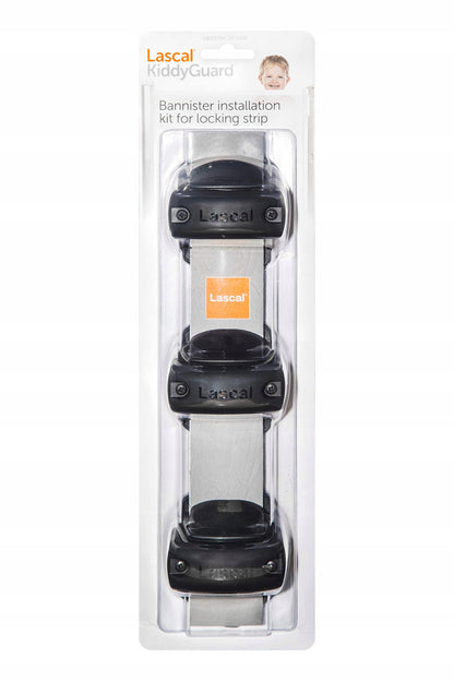 LASCAL KiddyGuard kit pour rampe d’escalier pour sangle de fermeture 14-50 mm