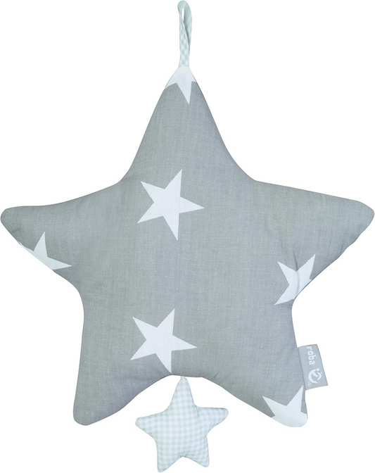 ROBA Little Stars suspension musicale pour poussette et lit bébé 27 x 27 cm