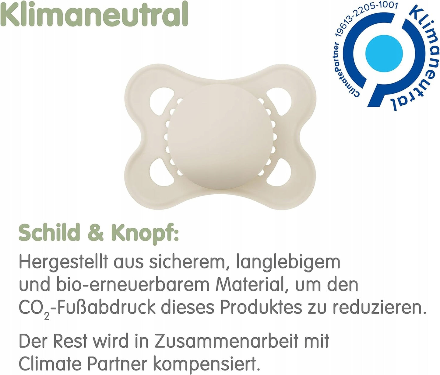 MAM ORIGINAL PURE Beruhigungsschnuller x2 0–6 Mon. – Produktbild 3