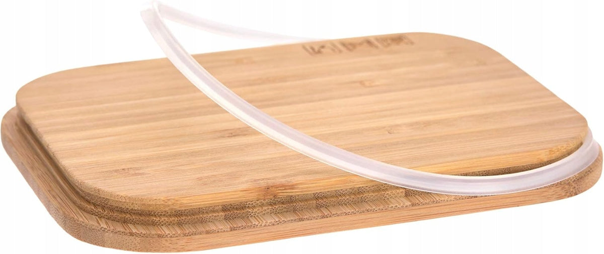 LASSIG Garden Explorer stål- og bambusmadkasse 12,7 x 17,5 cm