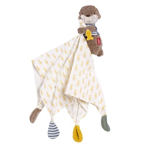 FEHN Otter muślinowa przytulanka i kocyk – nowy – zdjęcie 1
