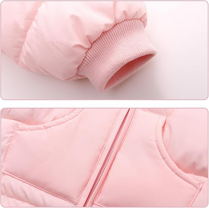 JIAMY combinaison d'hiver avec capuche et oreilles 6-12 mois 80