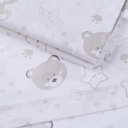 ITALBABY ensemble de literie 3 pièces 115X175 / 40X60 / 60X130