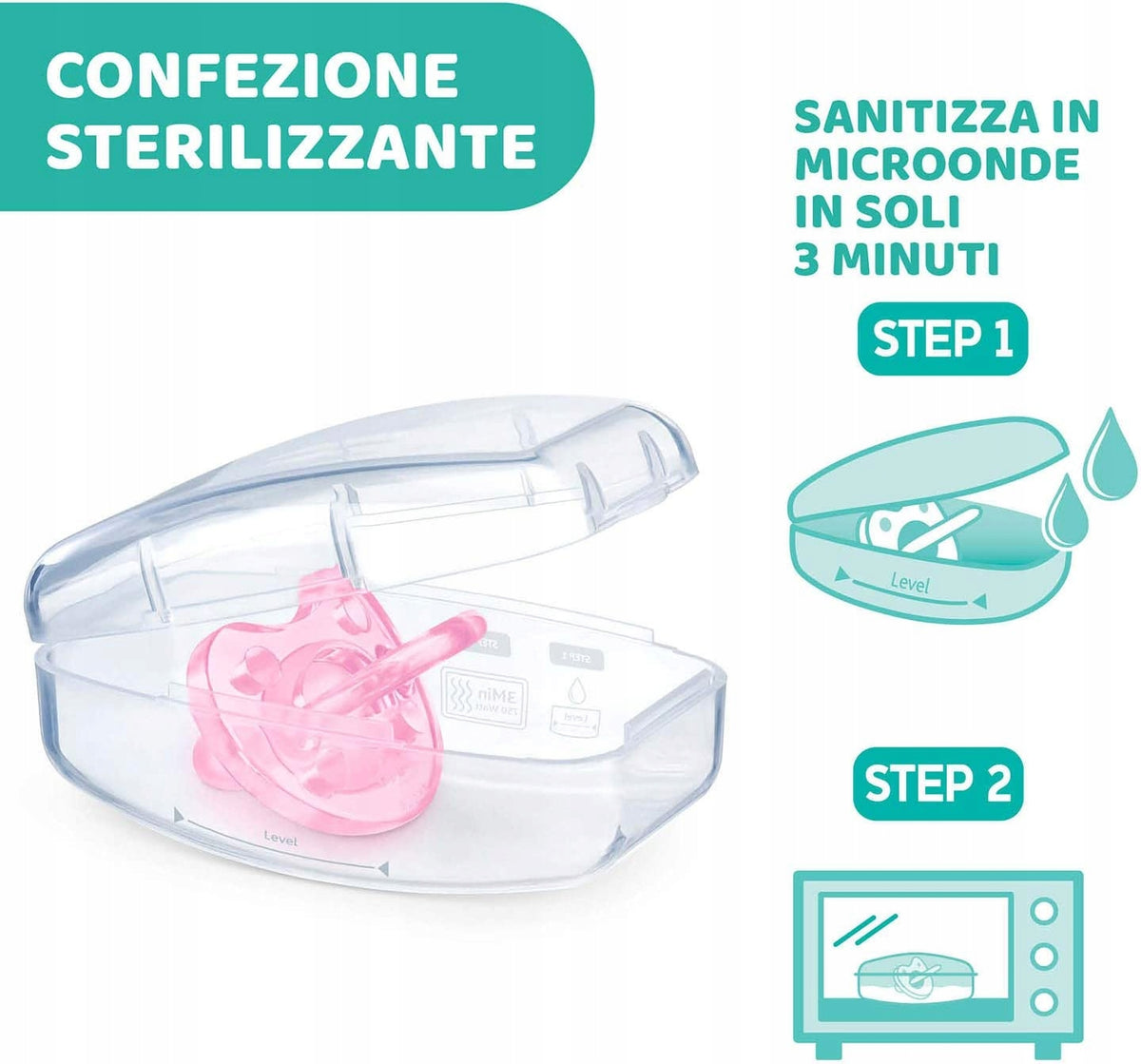 CHICCO PhysioForma DUAL SOFT smoczek x2 2-6msc
