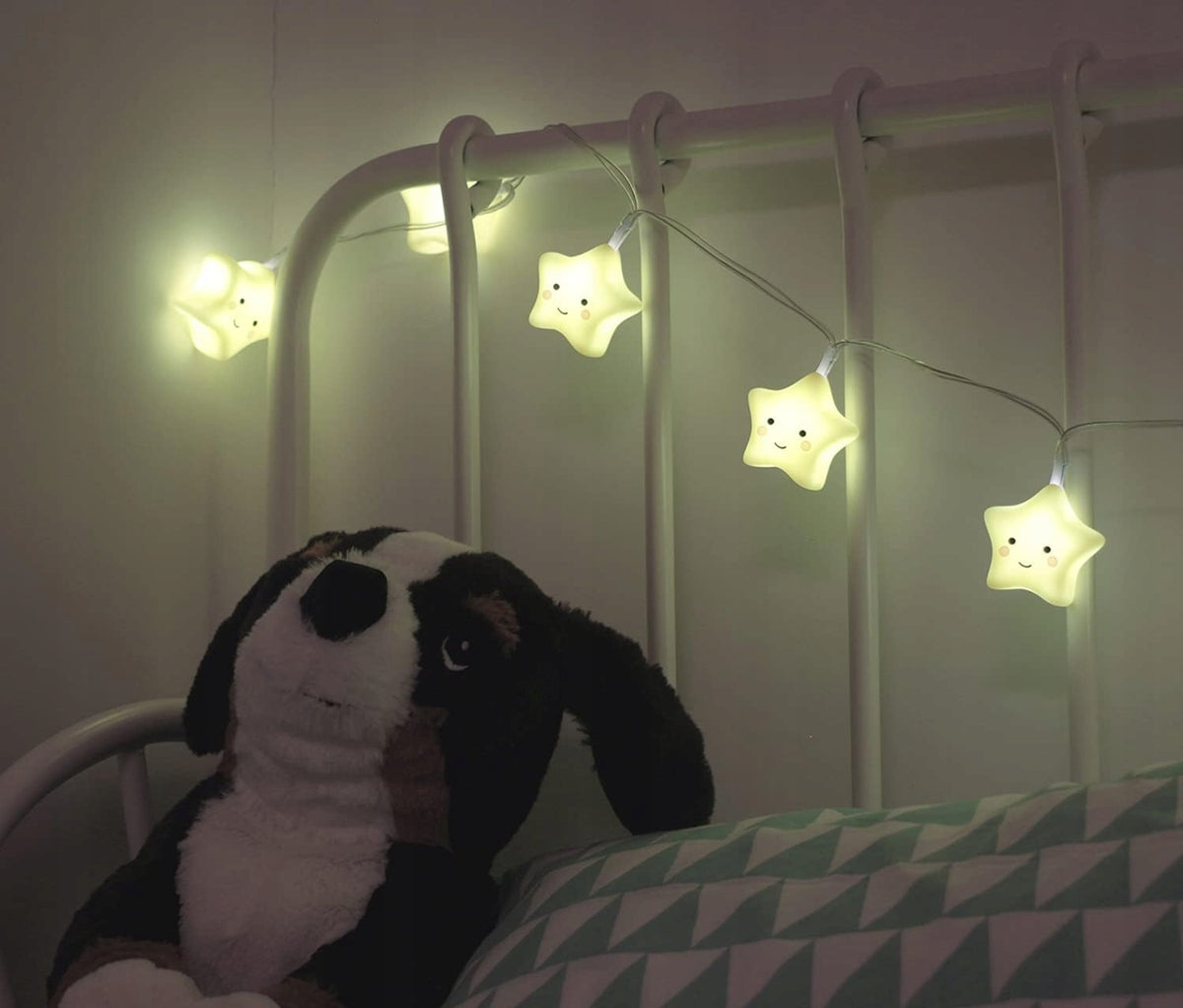REER Lumilu lampka nocna LED 9 gwiazd 3,9 x 4,1 cm