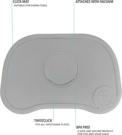 TWISTSHAKE mata CLICK MAT MINI z talerzykiem 6msc+ – zdjęcie produktu 8