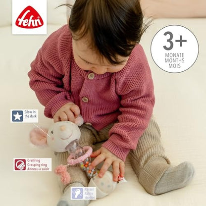 Fehn feehnLAND Mouse Rainmaker Rattle, 19cm, 0m+