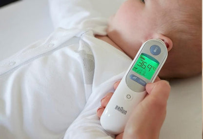 BRAUN ThermoScan 7 precyzyjny termometr do ucha + 21 nakładek ochronnych