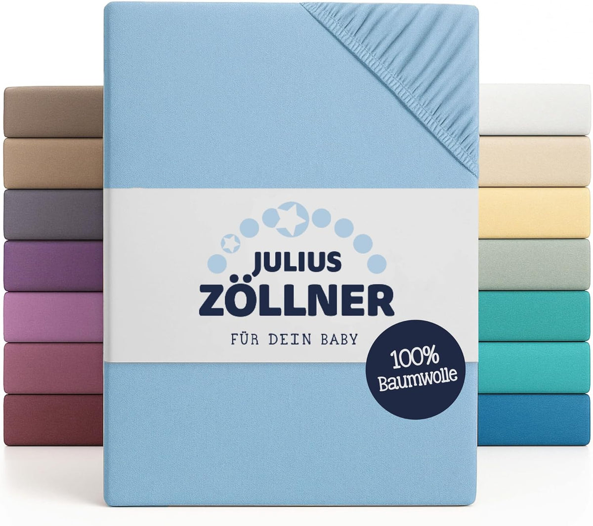 JULIUS ZOLLNER lagen med elastik 70x140 60x120 x2
