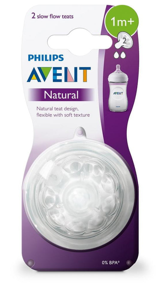 PHILIPS AVENT Natural flaskesutter 1 mdr.+ x2