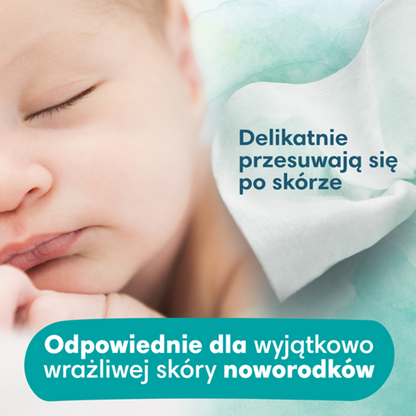 PAMPERS HARMONIE chusteczki nawilżane NEW BABY x46