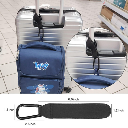 CROCHETS poignées pour fixer le sac sur le cadre de la poussette 2 pièces MOUSQUETONS