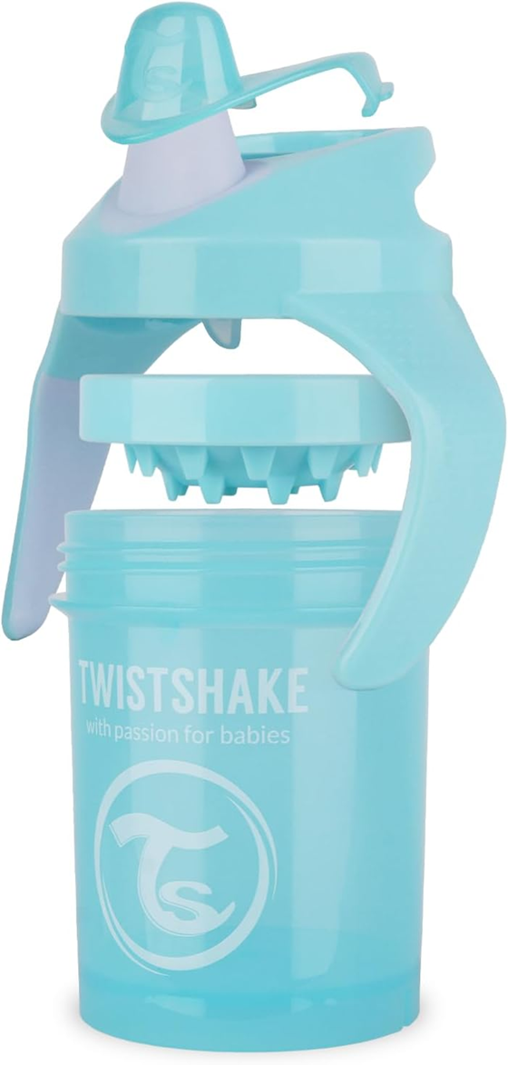 TWISTSHAKE Mini Cup kubek niekapek z ustnikiem i blenderem 230 ml 4 m+ – zdjęcie produktu 3