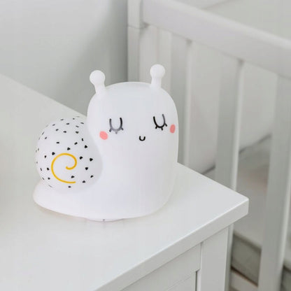 MINILAND Cosy Dreamer veilleuse en silicone ESCARGOT 12,3 x 12,3 cm