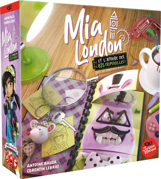 SCORPION MASQUE juego de mesa para 4 personas MIA LONDON versión francesa