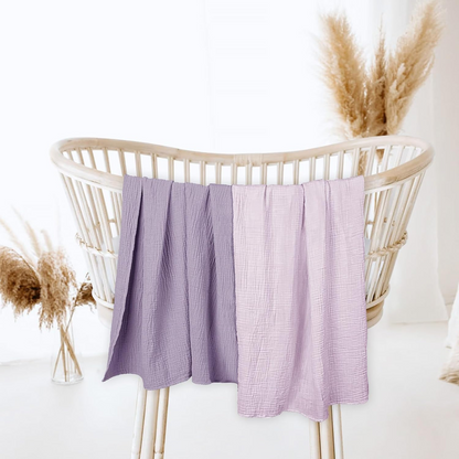 LULU MOON langes emmaillotants en coton 100x100