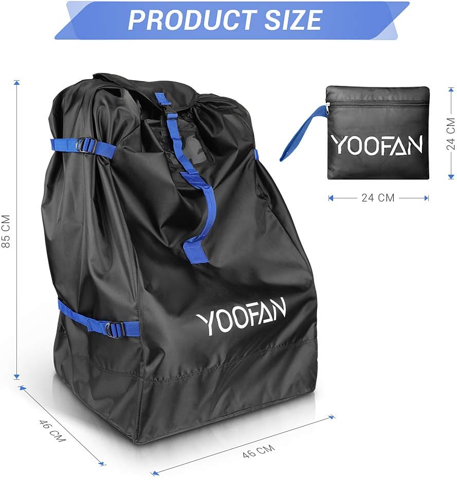 YOOFAN torba do samolotu transportowa do wózka fotelika 85x45x45 PLECAK