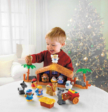FISHER-PRICE Kerststal Little People