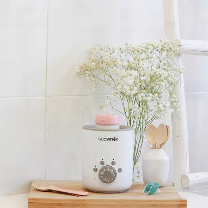 SUAVINEX chauffe-biberon et chauffe-pots 3-en-1