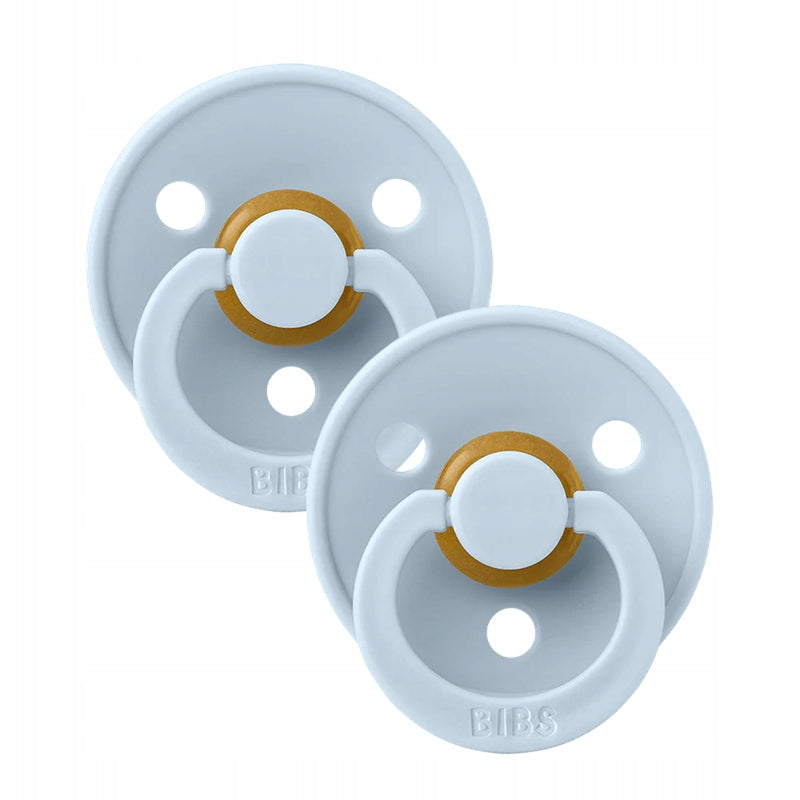 BIBS COLOUR smoczki uspokajające 2pack kauczuk 0-6msc