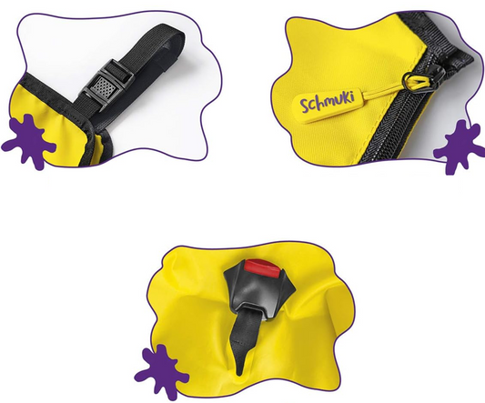 SCHMUKI Schutz für Kinderwagen und Auto, Fußsack für Kinder von 3–6 Jahren – Produktfoto 2