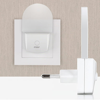 REER NightGuide veilleuse LED à brancher avec interrupteur 6 x 9,5 cm