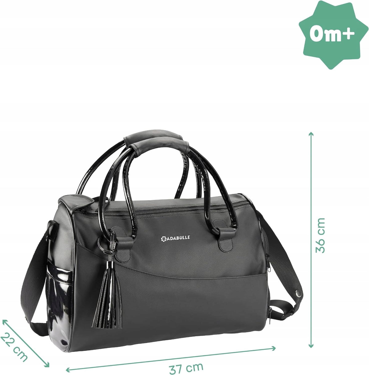 BADABULLE sac pour poussette + accessoires GLOSSY