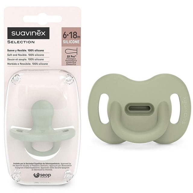 SUAVINEX sucette SELECTION SX PRO silicone 6-18m