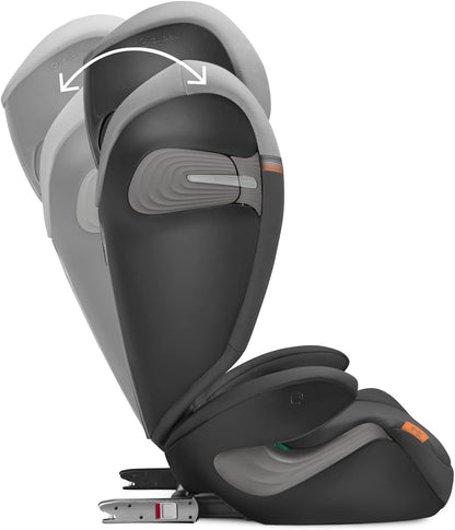 Cybex Solution S2 i-Fix fotelik samochodowy 100-150cm / 15-50kg, regulowany zagłówek i ochrona boczna L.S.P.