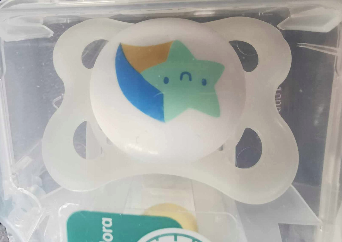 MAM ORIGINAL smoczek uspokajający x2 0-6m LATEKS