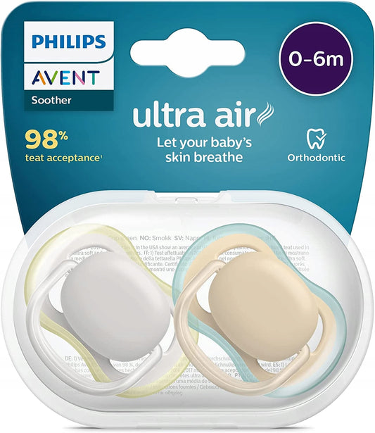 PHILIPS AVENT Ultra Air succhietti x 2 0-6 mesi