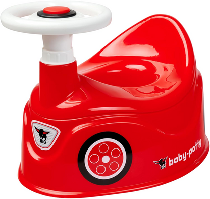 GRANDE pot de nuit avec insert amovible et volant avec klaxon sans autocollants 18 m+