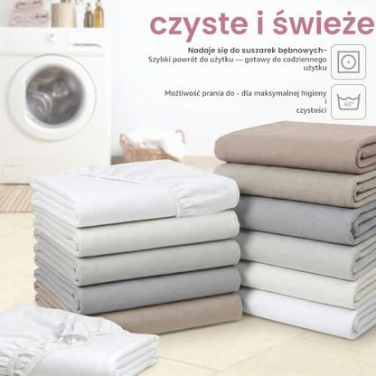 BABYBAY Deluxe Organic drap-housse 89x50 cm blanc